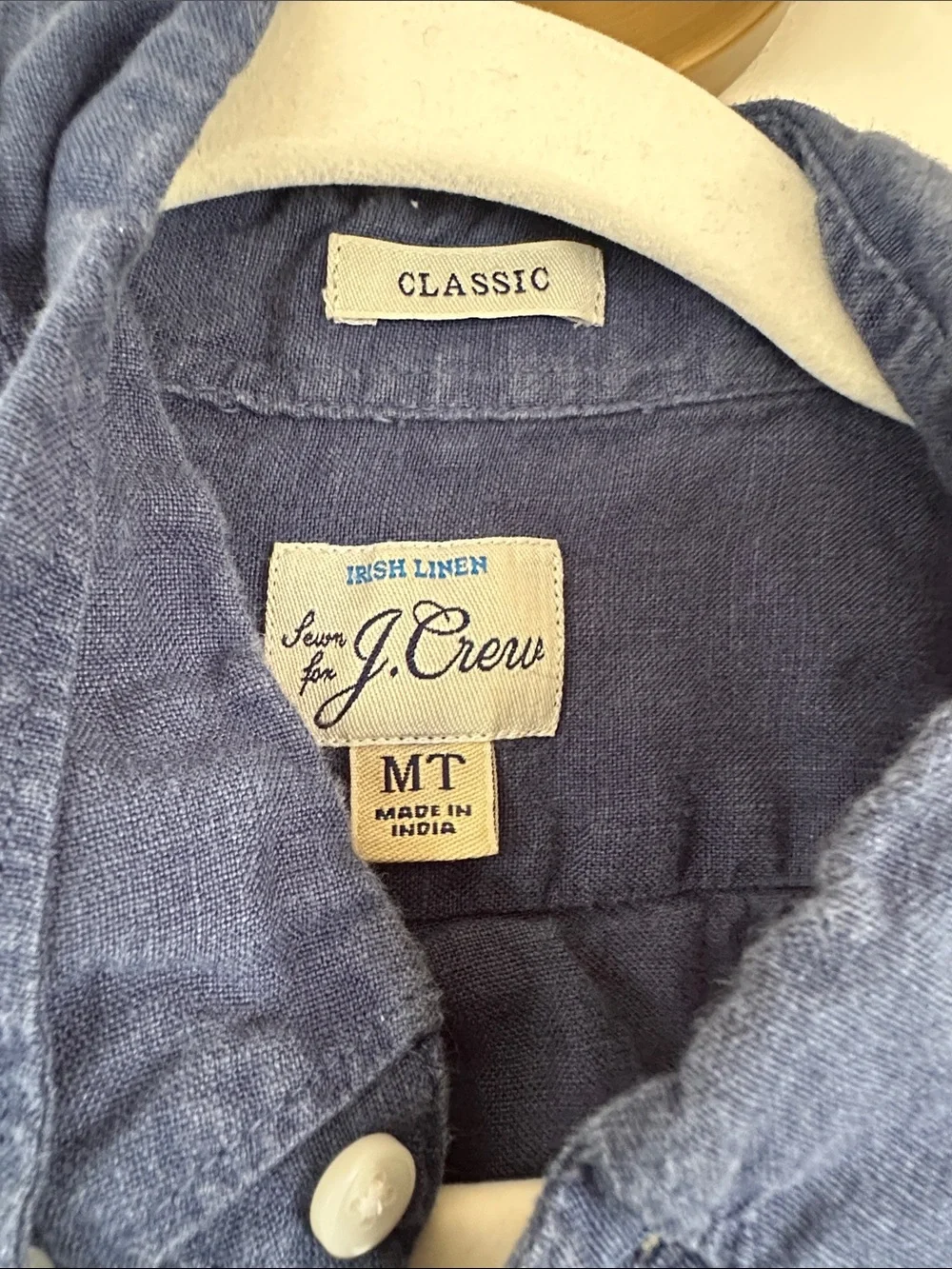 J. Crew casual irish